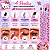 Kit De Pinças Estampadas Hello Kitty By Klass Vough Perfect Pinch Tool Com 4 Twhk-10 - Imagem 3