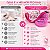 Toalha Demaquilante Hello Kitty By Klass Vough Make Off Mkhk-01b - Imagem 3