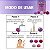 Kit de Esponjas Mini Gota Hello Kitty By Klass Vough Mini Drops Candy Colors Com 5 Un Pfhk-02 - Imagem 7