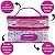 Necessaire Organizadora Transparente Hello Kitty by Klass Vough Estampada Kchk-01r - Imagem 2