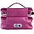 Necessaire Organizadora Transparente Hello Kitty by Klass Vough Rosa Kchk-01p - Imagem 3