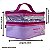 Necessaire Organizadora Transparente Hello Kitty by Klass Vough Lilás Kchk-01l - Imagem 4