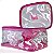 Necessaire Retangular Transparente Hello Kitty by Klass Vough Rosa Kchk-07 - Imagem 5