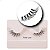 Cílios Postiços Kiss New York The New Natural Fresh Look Metadinha NNH03B - Imagem 1