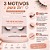 Cílios Postiços Kiss New York The New Natural Freckles Metadinha Nnh02bb - Imagem 5