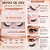 Cílios Postiços Kiss New York The New Natural Freckles Metadinha Nnh02bb - Imagem 6