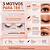Cílios Postiços Kiss New York The New Natural Juicy Lips Metadinha Nnh04bb - Imagem 5