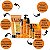 Kit Ox Mari Maria Hair Vita Glow: Shampoo, Condicionador, Máscara, Ampola, Sérum, Leave-In, Defrizante, Óleo e Tônico - Imagem 2