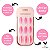 Unha Postiça Autocolante Press&Go Pink Jelly KPNC12K - Imagem 2