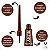 Delineador Líquido Ruby Kisses Intense 24h Marrom Rbll02br - Imagem 2
