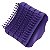 Massageador de Couro Cabeludo Ricca Shampoo Brush Flex Cód. 3443 - Imagem 4