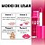 Gloss Glitter Ruby Kisses Electric Glaze 04 Fuchsia Lgg04b - Imagem 7