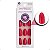 Unhas Autocolantes Amendoada Kiss Ny imPress Urban Magenta Imc301b - Imagem 1