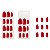 Unhas Autocolantes Amendoada Kiss Ny imPress Urban Magenta Imc301b - Imagem 3