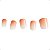 Unhas Autocolantes Quadrado Curto Kiss Ny imPress Peach Perfect Kpan02ka - Imagem 3