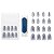 Unhas Postiças Média Kiss Ny Gel Fantasy Magnetic Nail Opal Mg301b - Imagem 4