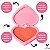 Blush Compacto Ruby Rose Dopamine Shy Cheeks Coral Affair Hb-F1002-4 - Imagem 2