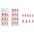 Unhas Autocolantes Amendoada Kiss Ny imPress Bare But Better Back To Basics Imcb300b - Imagem 4