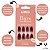 Unhas Postiças Média Kiss Ny imPress Bare But Better Chemistry Bn303b - Imagem 2