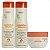 Kit Arvensis Cachinhos Naturais Cabelos Ondulados e Cacheados: Shampoo 300ml, Condicionador 300ml e Máscara 250g - Imagem 1