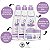 Kit Arvensis Cachinhos Naturais Cabelos Crespos e Crespíssimos: Shampoo 300ml, Condicionador 300ml, Creme 2x1 250g e Ativador de Cachos 300ml - Imagem 2