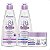 Kit Arvensis Cachinhos Naturais Cabelos Crespos e Crespíssimos: Shampoo 300ml, Creme 2x1 250g e Ativador de Cachos 300ml - Imagem 1