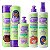 Kit Kolene Cachinhos: Shampoo, Condicionador, Creme para Pentear, Ativador de Cachos Spray Desembaraçante 300ml - Imagem 1
