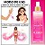 Body Splash Miss Rôse Colônia Árabe Deusa do Nilo 200ml - Imagem 4