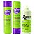 Kit Kolene Curvaturas Nutrição e Ultradefinição: Shampoo, Condicionador 300ml e Gel Creme 500g - Imagem 1