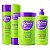Kit Kolene Curvaturas Nutrição e Ultradefinição: Shampoo, Condicionador 300ml, Creme de Tratamento e Gel Creme 500g - Imagem 1