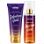 Kit Kiss New York Seduction Gold:Loção Hidratante 180ml e Body Splash 200ml - Imagem 1