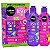 Kit Salon Line Meu Liso Kids: Shampoo 300ml e Condicionador 200ml Uva - Imagem 1