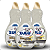Kit Coala Zulu Perfumes: 3 Limpadores Perfumados Chá Branco 500ml - Imagem 1