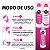 Kit Salon Line Meu Liso Demais Alinhador: Shampoo 300ml e Condicionador 200ml + Spray Defrizante Desembaraçante 240ml - Imagem 6