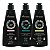 Kit Arvensis Cachos Naturais Cabelos Crespos e Crespíssimos: Shampoo, Condicionador e Ativador de Cachos 300ml - Imagem 1