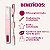 Batom Duo Ruby Rose Duo Kiss DK03 HB-L6203-3 - Imagem 2