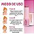 Blush Stick Ruby Rose Dreamy Cheeks Soft Pink HB-M01-2 6,57g - Imagem 4
