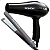 Kit Lizz: Secador Fashion Preto 2200w 220v e Prancha Neo Titanium Cinza 230°C Bivolt - Imagem 1