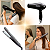 Kit Lizz: Secador Fashion Preto 2200w 220v e Prancha Neo Titanium Cinza 230°C Bivolt - Imagem 3