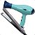 Kit Lizz: Secador Fashion Verde 2200w 220v e Prancha Neo Titanium Cinza 230°C Bivolt - Imagem 1