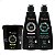 Kit Arvensis Cachos Naturais Cabelos Crespos e Crespíssimos: Shampoo 300ml, Condicionador 300ml e Máscara 450g - Imagem 1