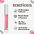 Gloss Labial Boca Rosa Hidra Lábios Pétala Translúcido - Imagem 2