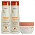 Kit Arvensis Cachinhos Naturais Cabelos Crespos e Crespíssimos: Shampoo 300ml, Condicionador 300ml e Máscara 250g - Imagem 1