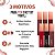 Kit Bruna Tavares Batom Vinílico Bt Vinyl: Sara, Morgana, Livia, Laura, Juliana e Diana - Imagem 4