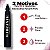 Caneta Para Sobrancelhas Jasmyne Marcante Preto JS21002 - Imagem 5
