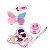 Kit Fenzza Disney Minnie Mouse: Paleta de Sombras e Brilho Ref. DIS320 - Imagem 3