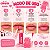 Lip Oil Vizzela Gummy Panda  Strawberry Jelly Com Chaveiro - Imagem 7