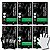 Kit Kiss New York Color Change: 6 Shampoos Tonalizantes Preto - Imagem 1