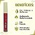 Batom Líquido Ruby Rose Silk Skin Comfort Lips SL09 HB-L6201-9 - Imagem 2