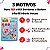 Kit Maquiagem Infantil Fenzza Disney Minnie Mouse: Paleta De Sombras e Batom DIS023 - Imagem 4